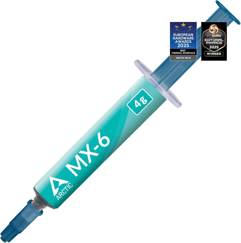 MX-6 Thermal Paste - High Conductivity for CPUs, GPUs & Laptops