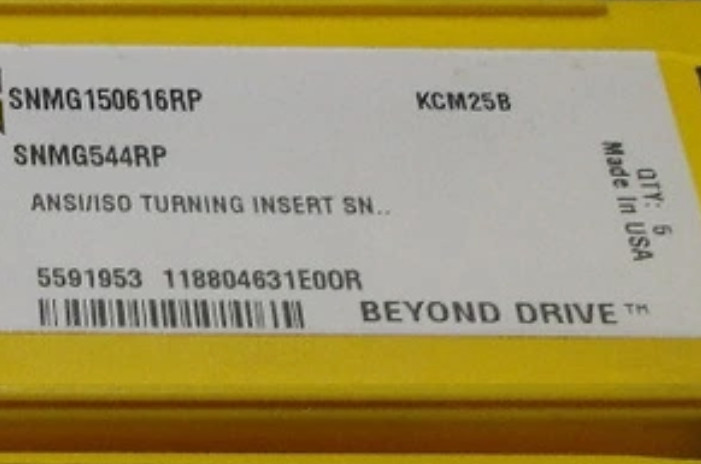 5 PCS  ORIGINAL  INSERTS    SNMG150616RP KCM25B