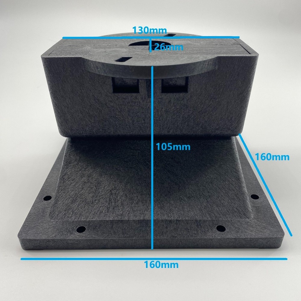 6"x 6" Line Array Horn For DAS 1" Bolt On Array Compression Driver Heavy Duty
