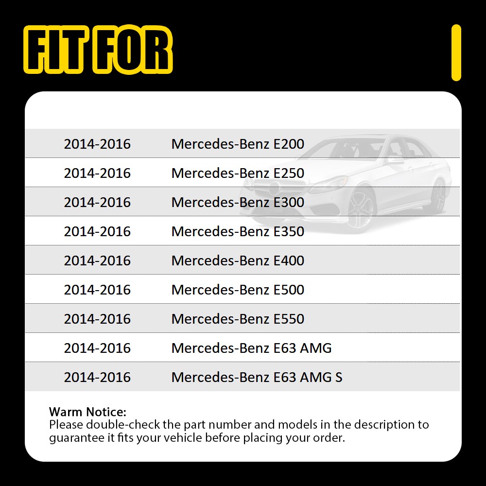 LED Headlight Ballast Control Unit Module For 2014-2016 Mercedes-Benz E-CLASS