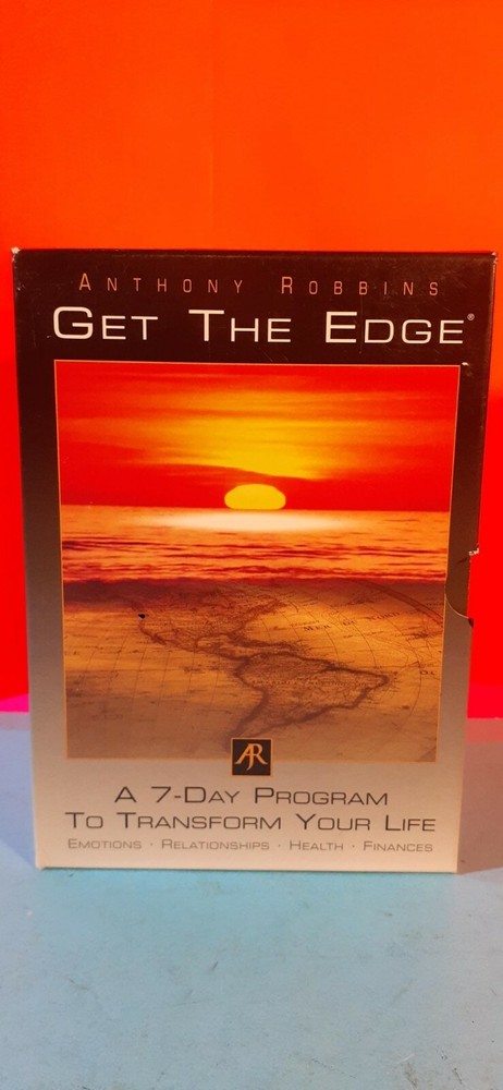 Anthony Robbins "Get the Edge" 10-CD Motivational 7-Day Program