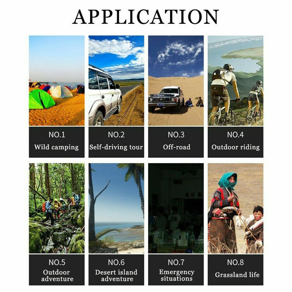 16000W Inverter Solar Panel Kit Solar Power Generator 100A Home 110V Grid System