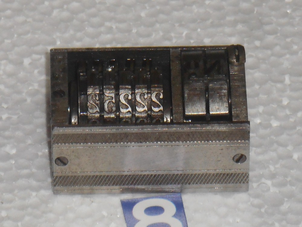 BOSTON Letterpress Numbering Machine | 8