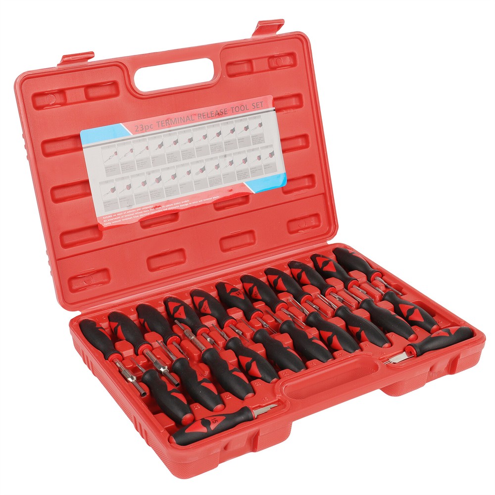 23pcs Universal Terminal Connector Release Tool Kit Extractor Removal Tool Set