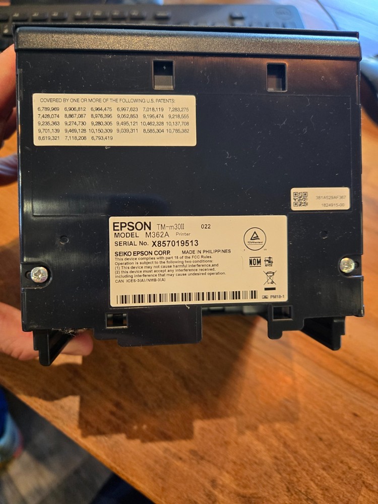 Epson C31CE95022 Thermal Receipt Printer - Black