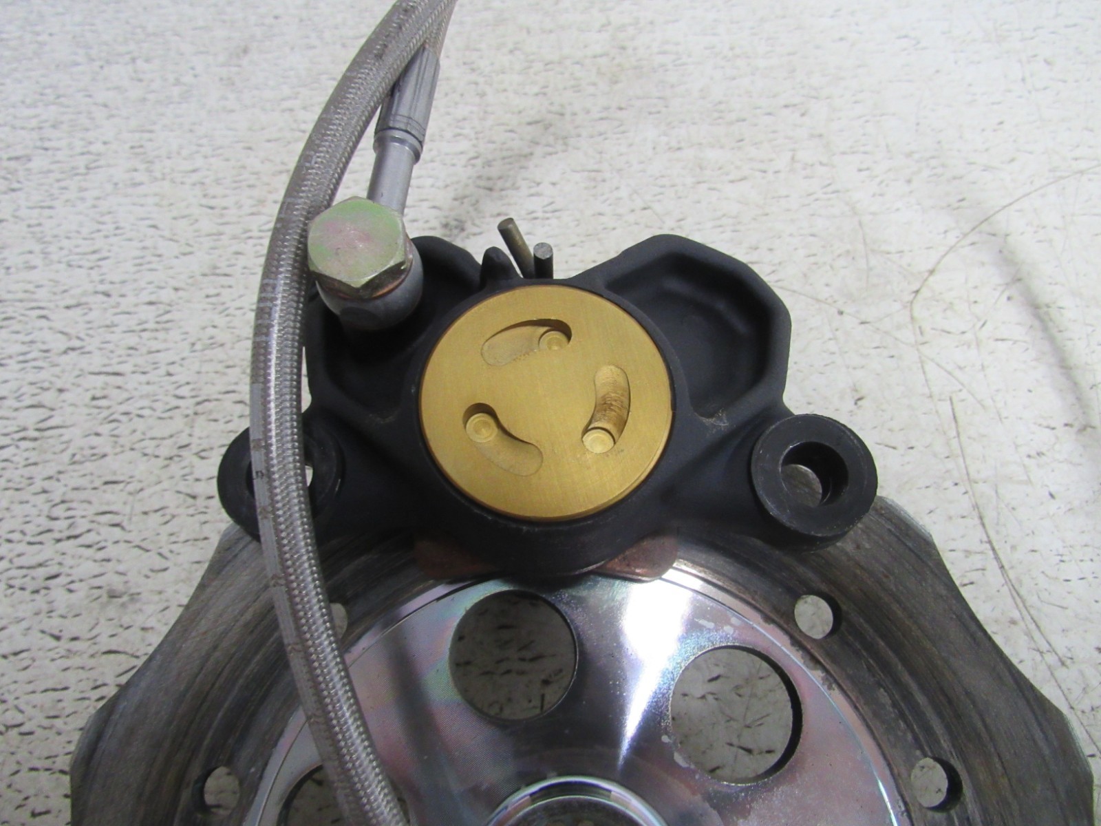 21 POLARIS RMK PRO 850 AXYS KHAOS BRAKE CALIPER LINE PADS ROTOR STOCK OEM #0097