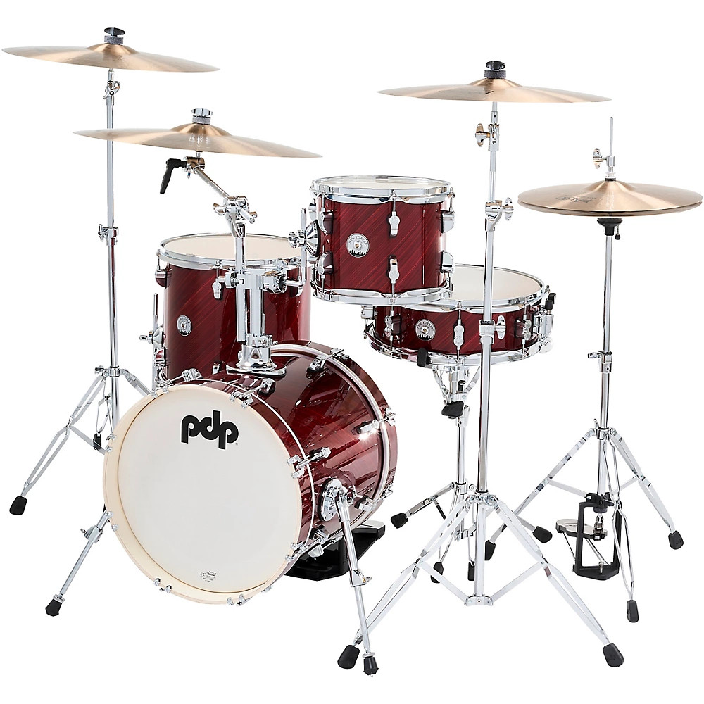 PDP by DW New Yorker 4-Piece Drum Shell Pack - Twisted Cherry