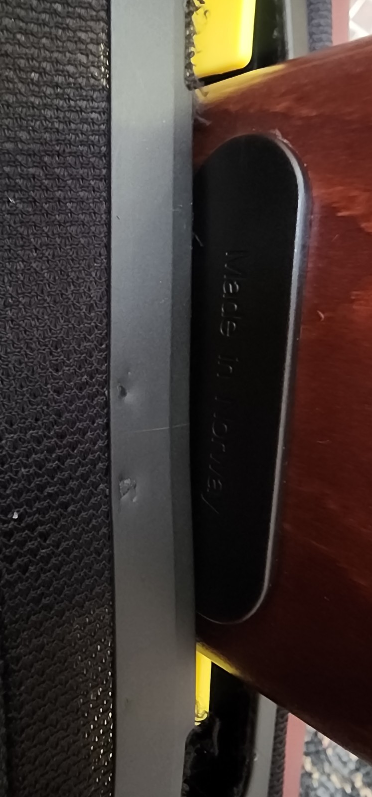 Ekornes Stressless Paloma Burgundy Leather Adjustable Ottoman, Great Condition