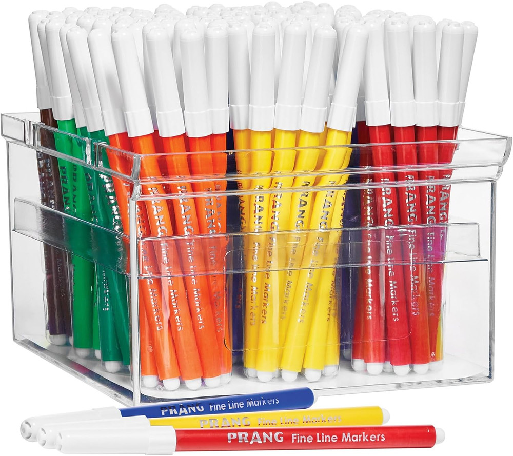 Classic Art Markers Classroom Pack, Fine Tip, Assorted Colors, 144 Count