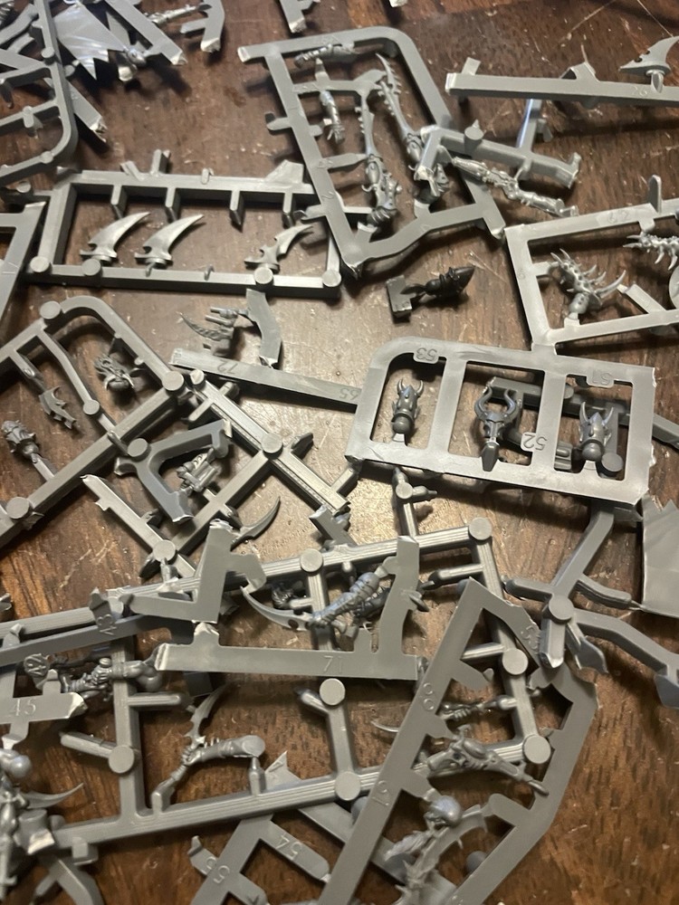 Warhammer 40 K Dark Elder Bit Lot. S8