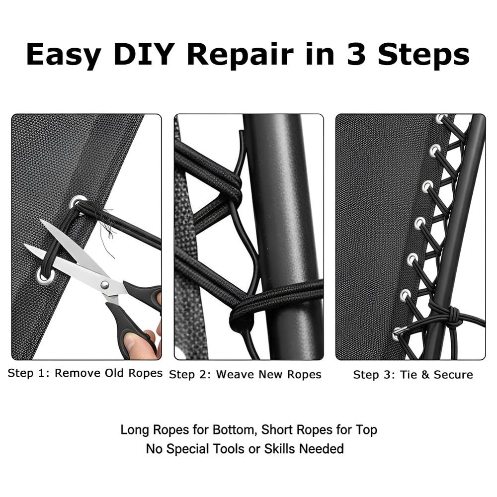 12 Cords Zero Gravitys Chair Replacement Cord, Antigravitys Chair Replacement...