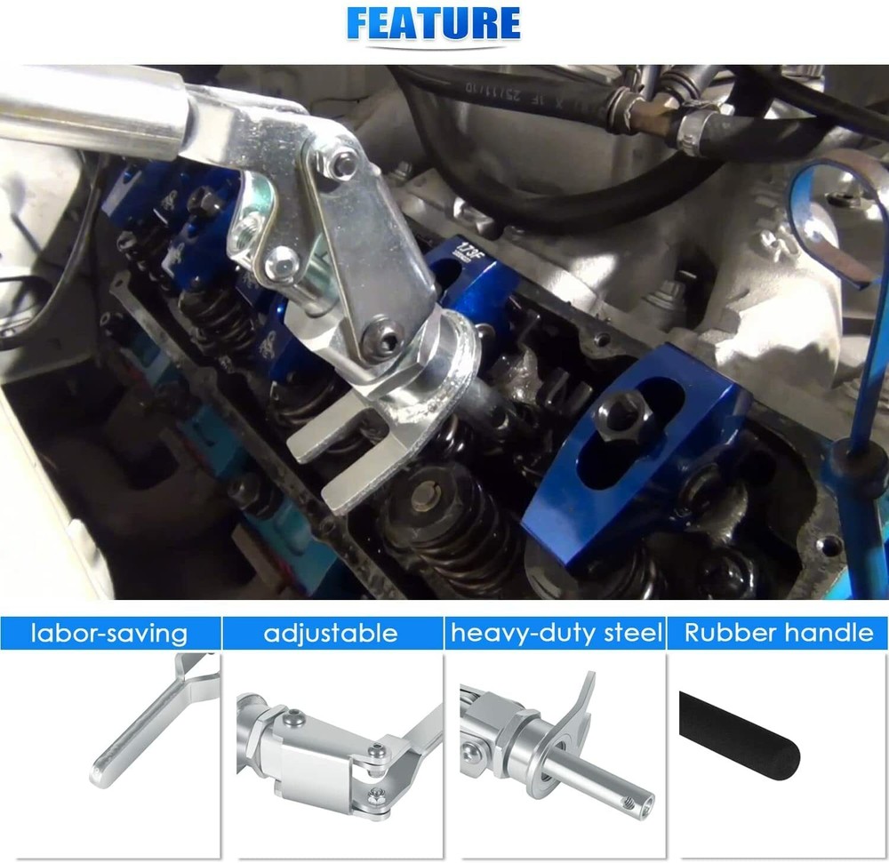 66784 Stud Mount Valve Spring Compressor Remove & Install Valve Spring