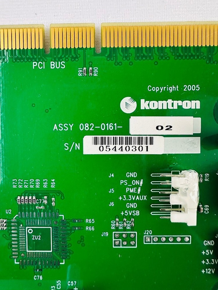 Kontron 082-0161-02 Backplane