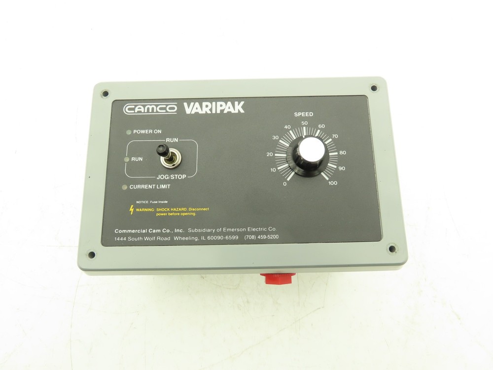 Camco Varipak DC Motor Speed Controller 120V Variable Speed Drive