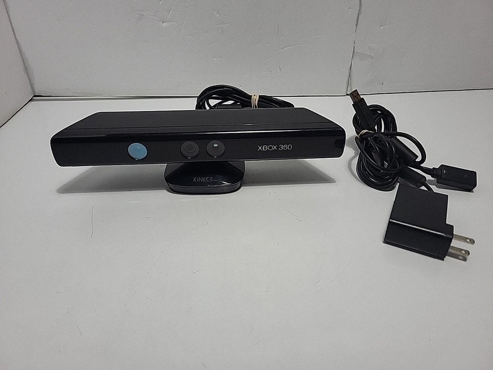 Xbox 360 Kinect Sensor Model 1414 Tested Working AC Adapter Bundle