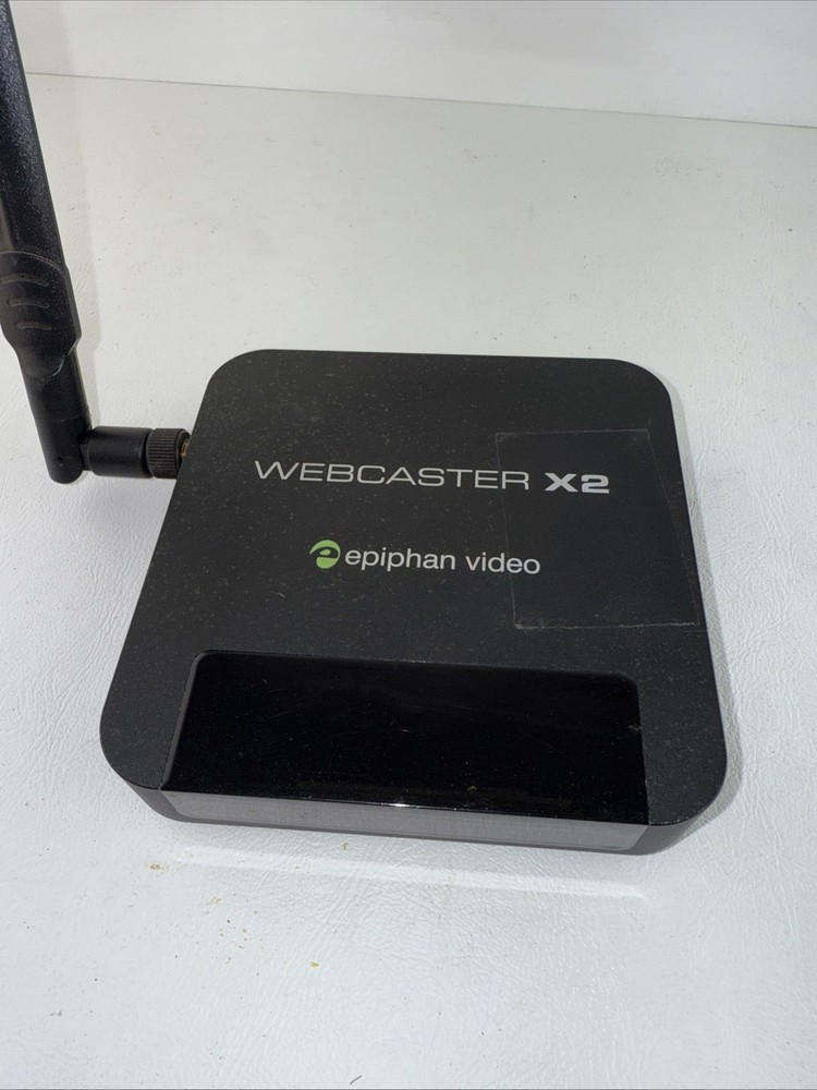 Epiphan Webcaster X2 Live Streaming Encoder – YouTube Facebook Twitch (No Cable)