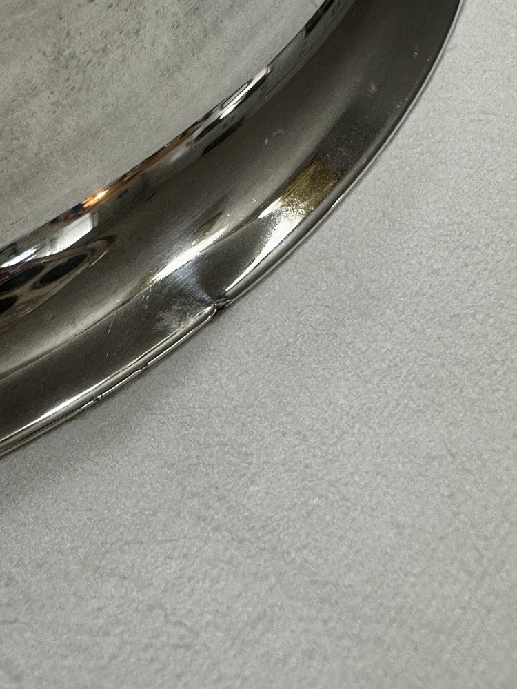 Vintage Silver Oneida Covered Dish Silverplated Butter/Cheese No Glass Insert