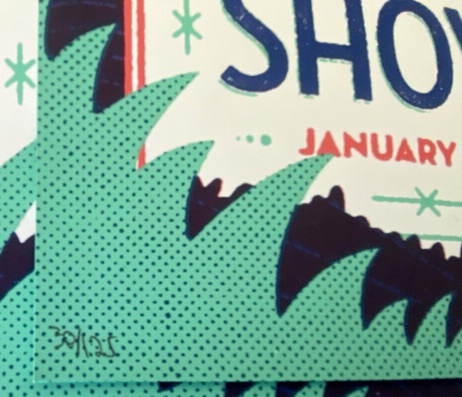 Shovels & Rope Charleston SC Night Two JAN 15th 2016 Poster SIGNED SE S/N #125