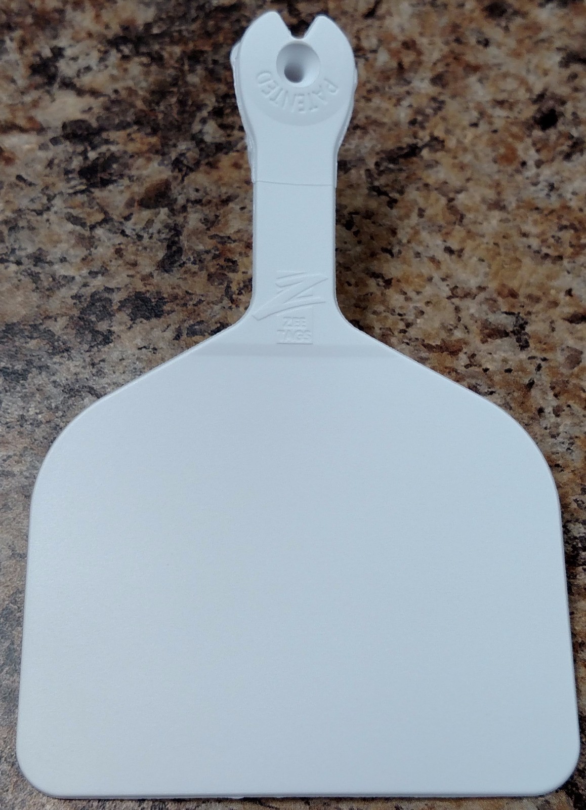 Z Feedlot Ear Tags for Cattle ID White 50ct