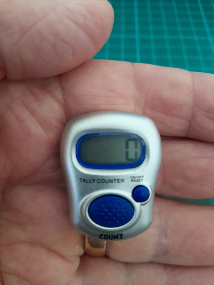 E6 Finger Tally Counter - WATERPROOF - Free First Class Post