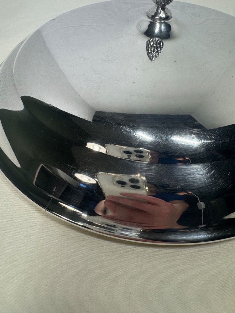 Sheffield Silver Company LARGE 10" Replacement Pot Lid - VINTAGE - READ DESC