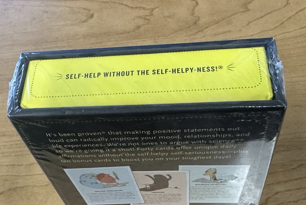 Knock Knock Affirmators! 50 Affirmation Cards Self-Help Personal Development