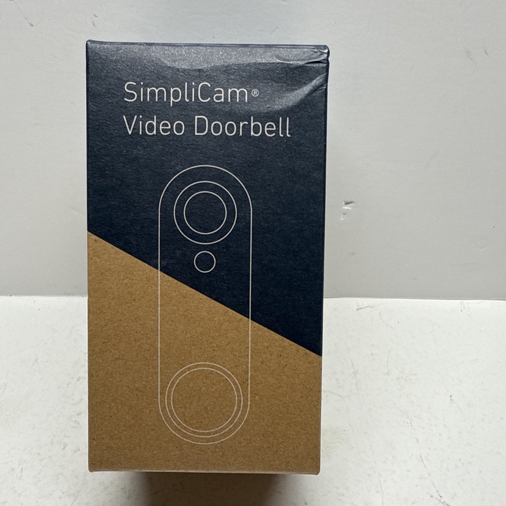 SimpliSafe SimpliCam Wired Video Doorbell Pro Model SSDB3