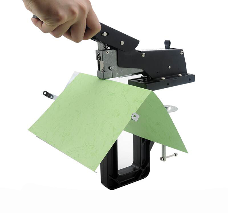 Office Manual Stapler Paper Book Binding Machine Dual-use Flat/Saddle Stapler..