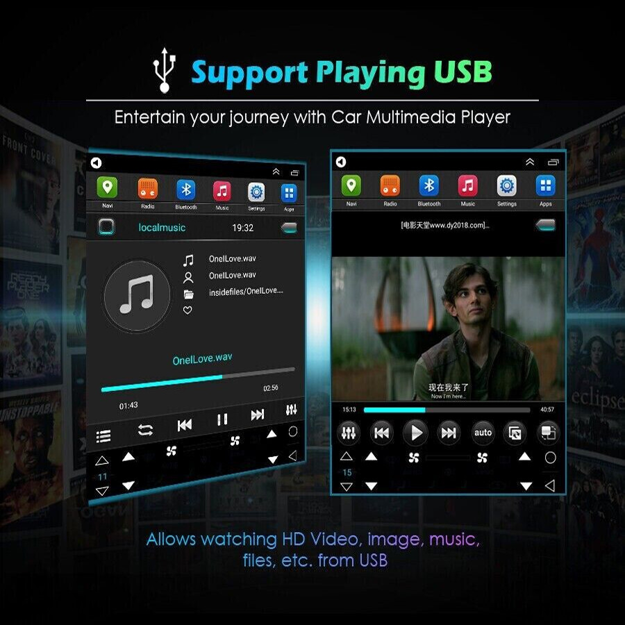 64G Android 14 CarPlay For Cadillac Escalade 2007-2014 Car Stereo Radio GPS Navi