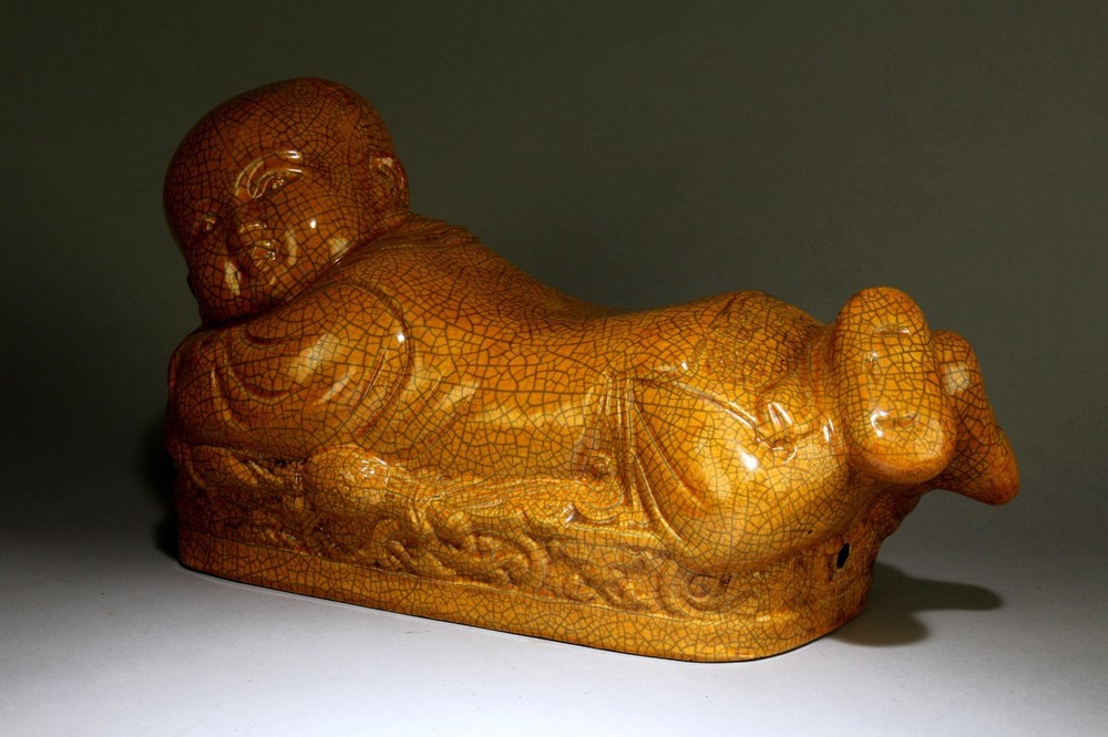 A Chinese Ceramic Pillow