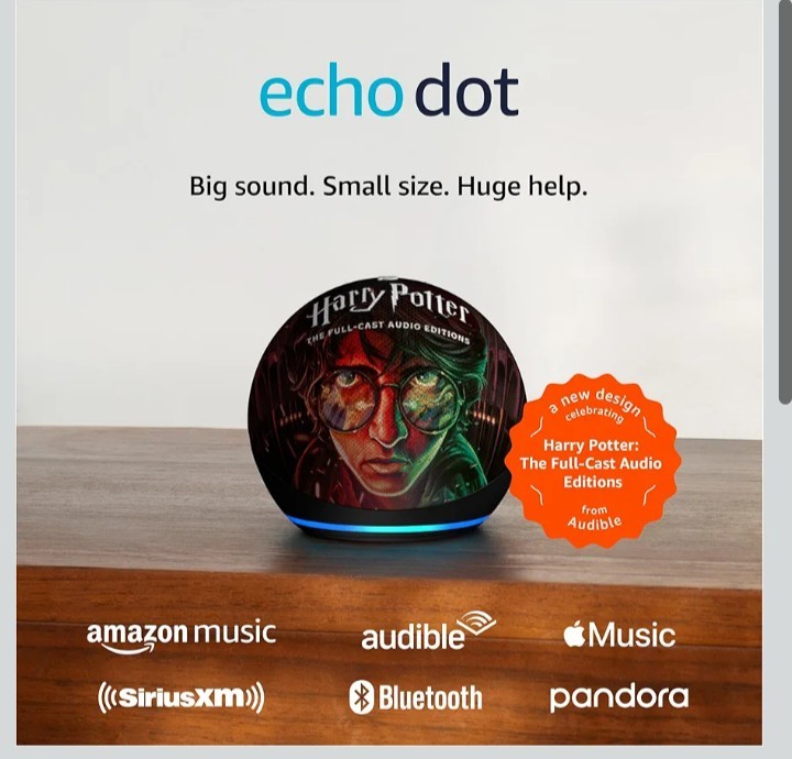 Amazon Echo Dot (newest model) | Officially Licensed Limited-Edition design...