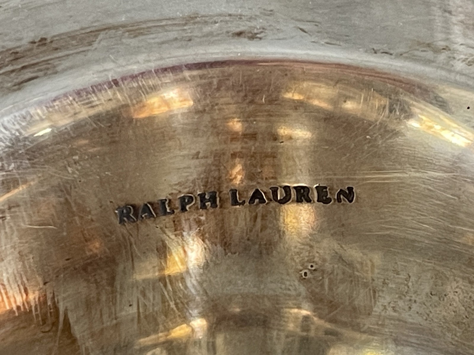 RARE RALPH LAUREN SILVERPLATE BALMORAL FINLEY TOP HAT NUT BOWL TRAY DECANTER