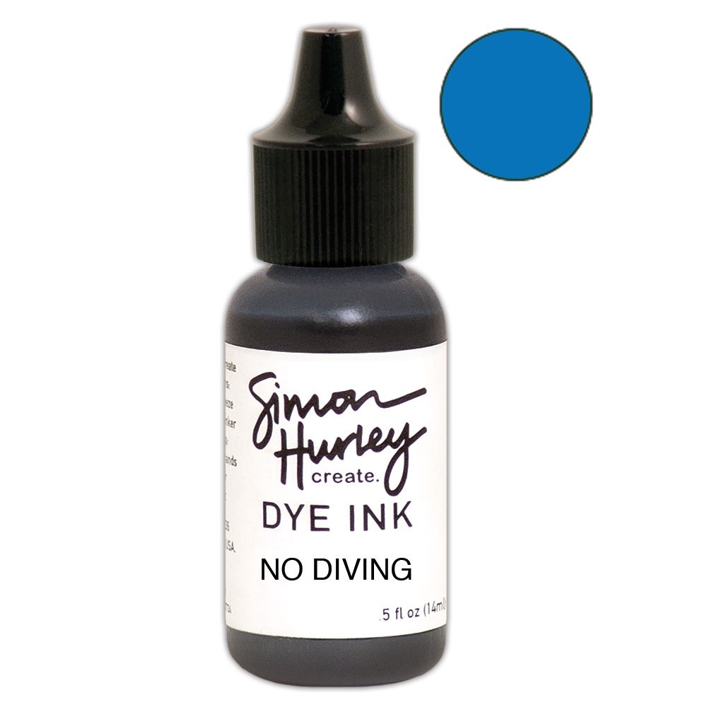 Simon Hurley create. Dye Ink Reinker-No Diving