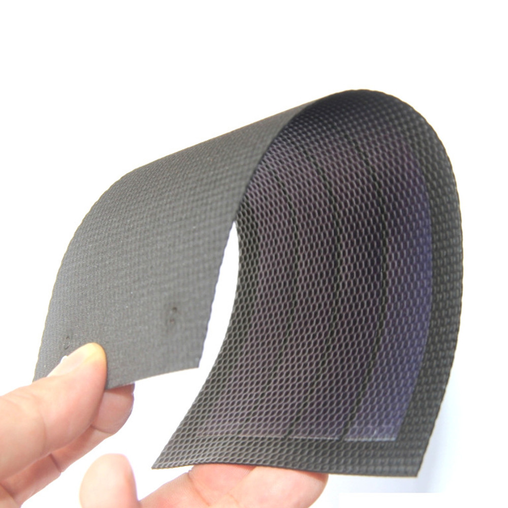 1W 6V Amorphous Silicon Solar Panel With High Light Absorption Ability