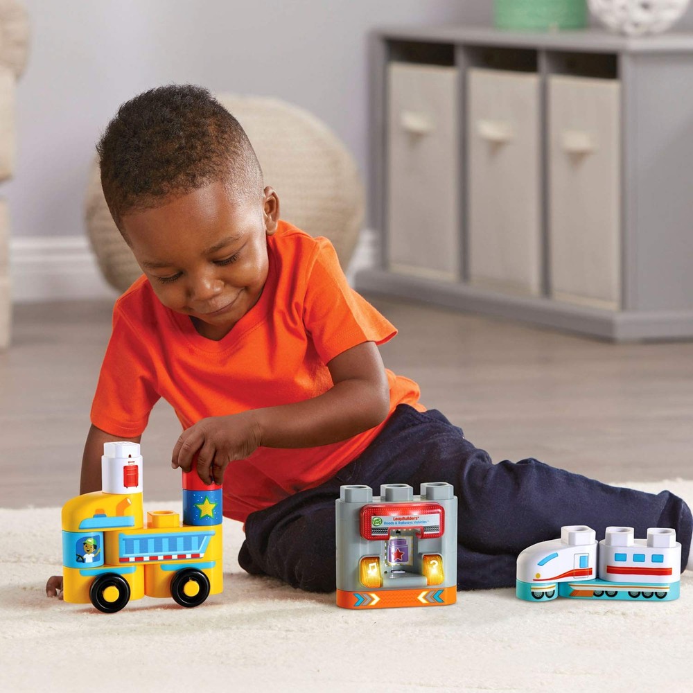 LeapBuilders Roads and Railways Vehicles