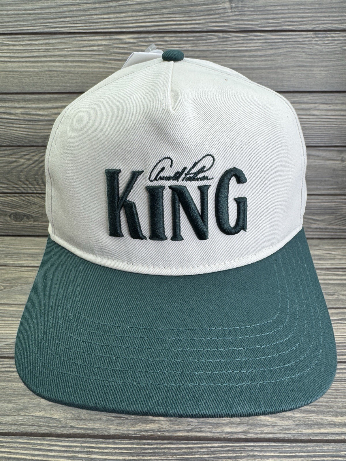 2026 PUMA X AP ARNOLD PALMER King Dad Cap Adjustable Golf Hat Forest Green