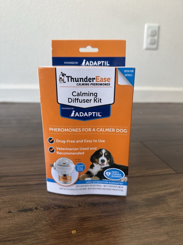 ThunderEase Adaptil Dog Calming Pheromone Plug-In Diffuser Kit 10/2028