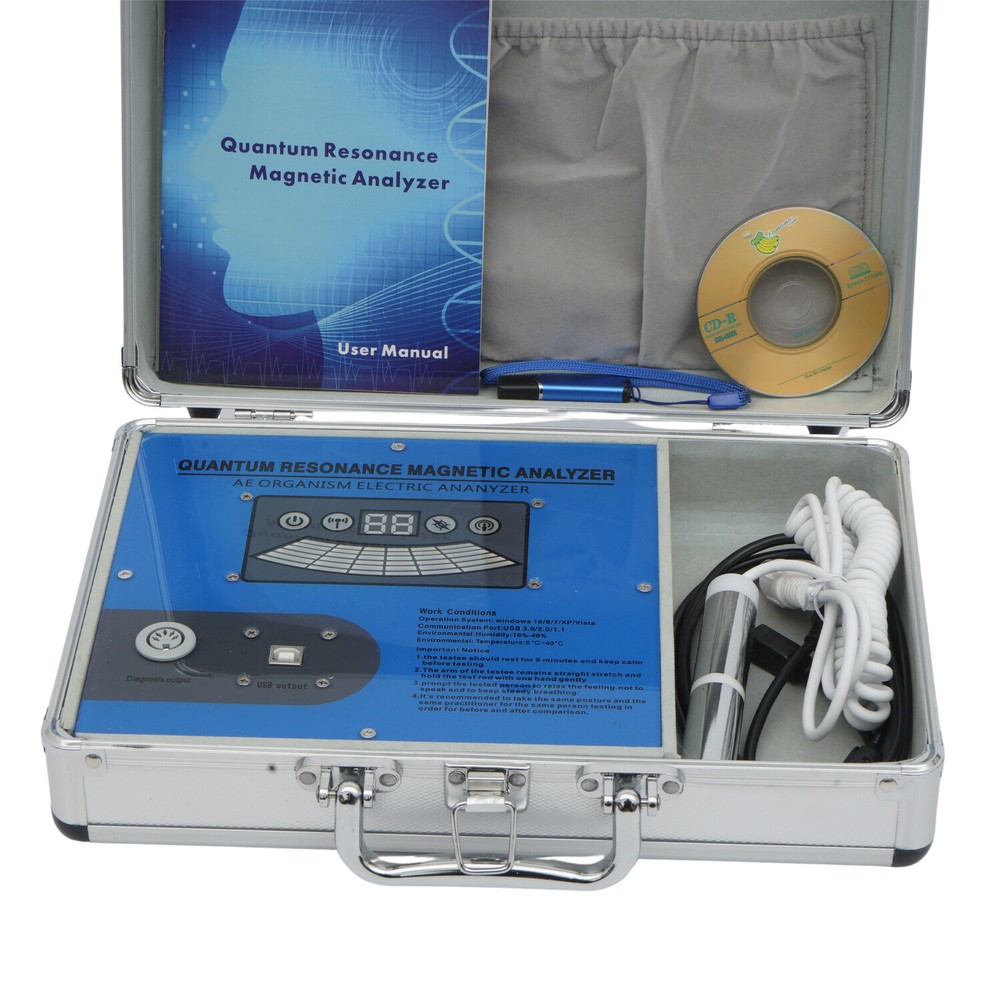 Quantum Analyzer Magnetic Bio Resonance Body Healthy Analyzer Device 45 Reports