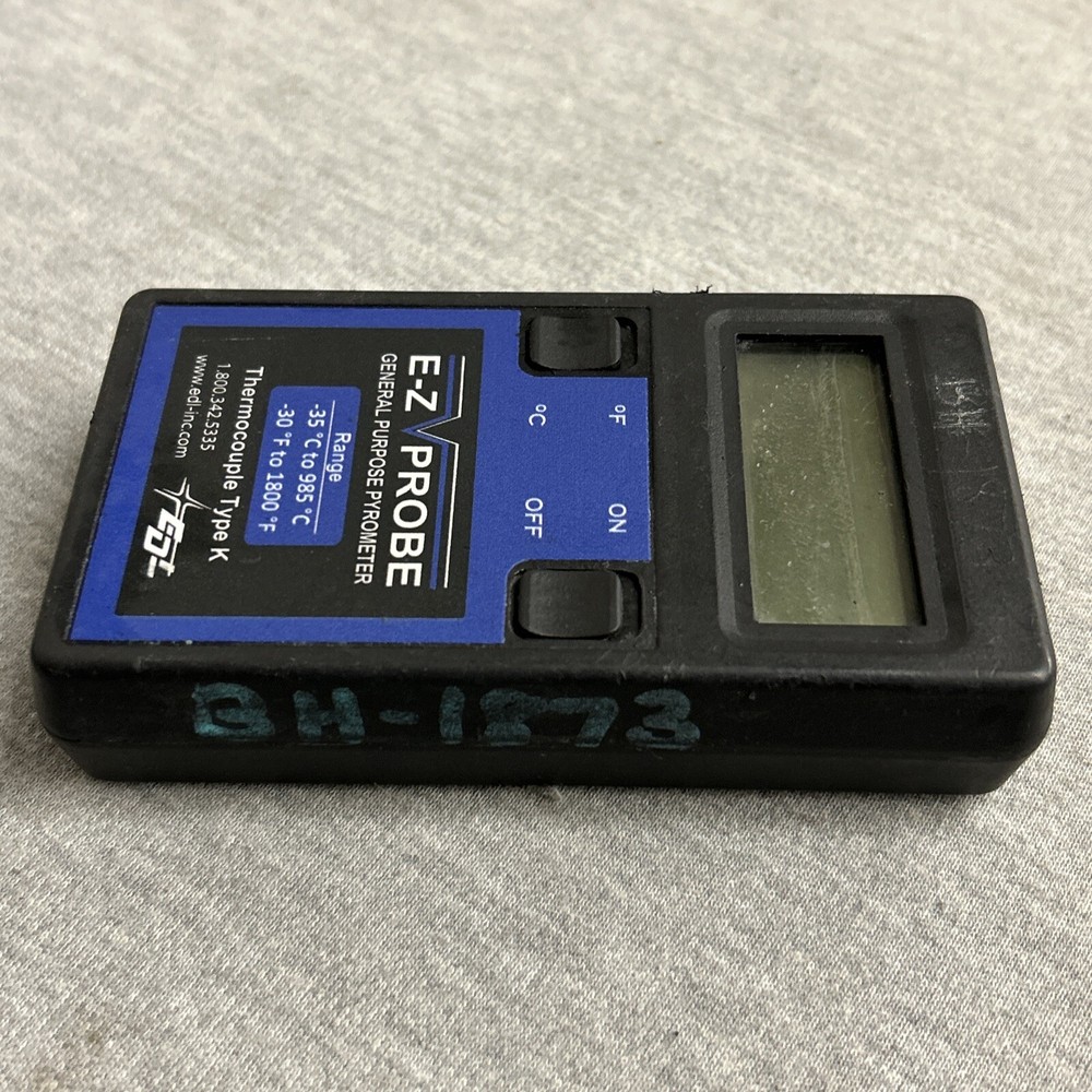 EDL E-Z Probe Digital Pyrometer Thermocouple Type K