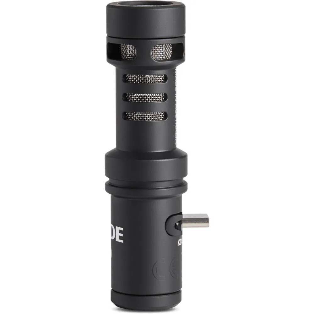 Rode VideoMic Me-C+ USB Microphone with Rode WS9 Gray Windshield