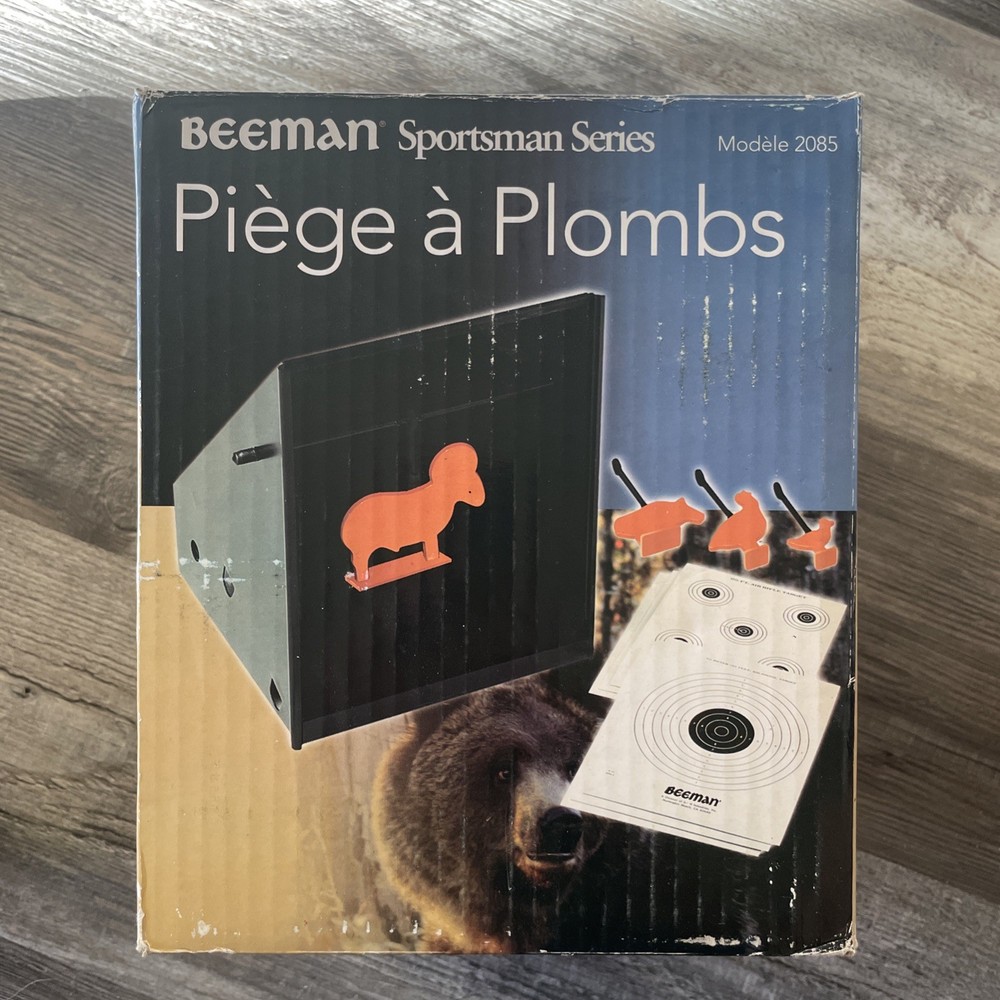 New Beeman Pellet Trap With Targets  Model 2085