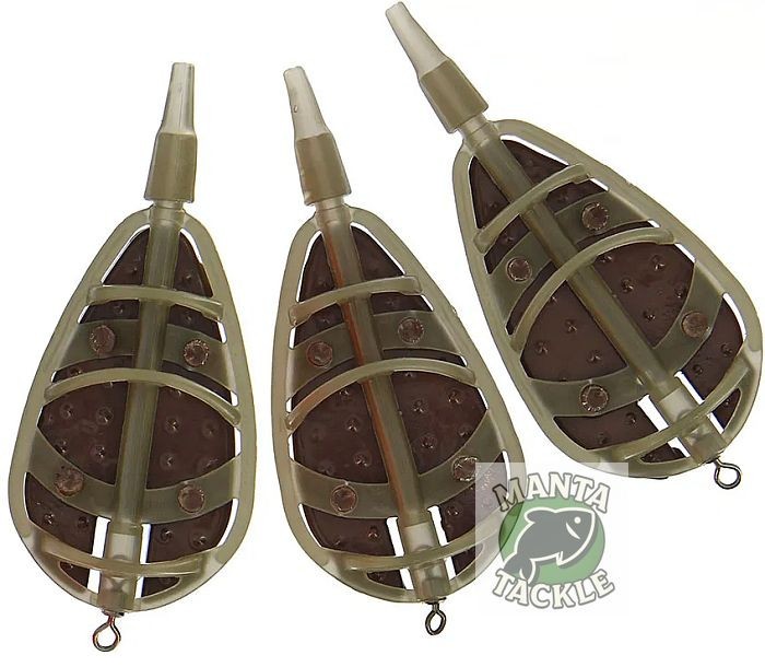 NEW 3 x NGT Inline Method Feeders Carp Coarse Feeder Ground Bait 20g 30g 40g