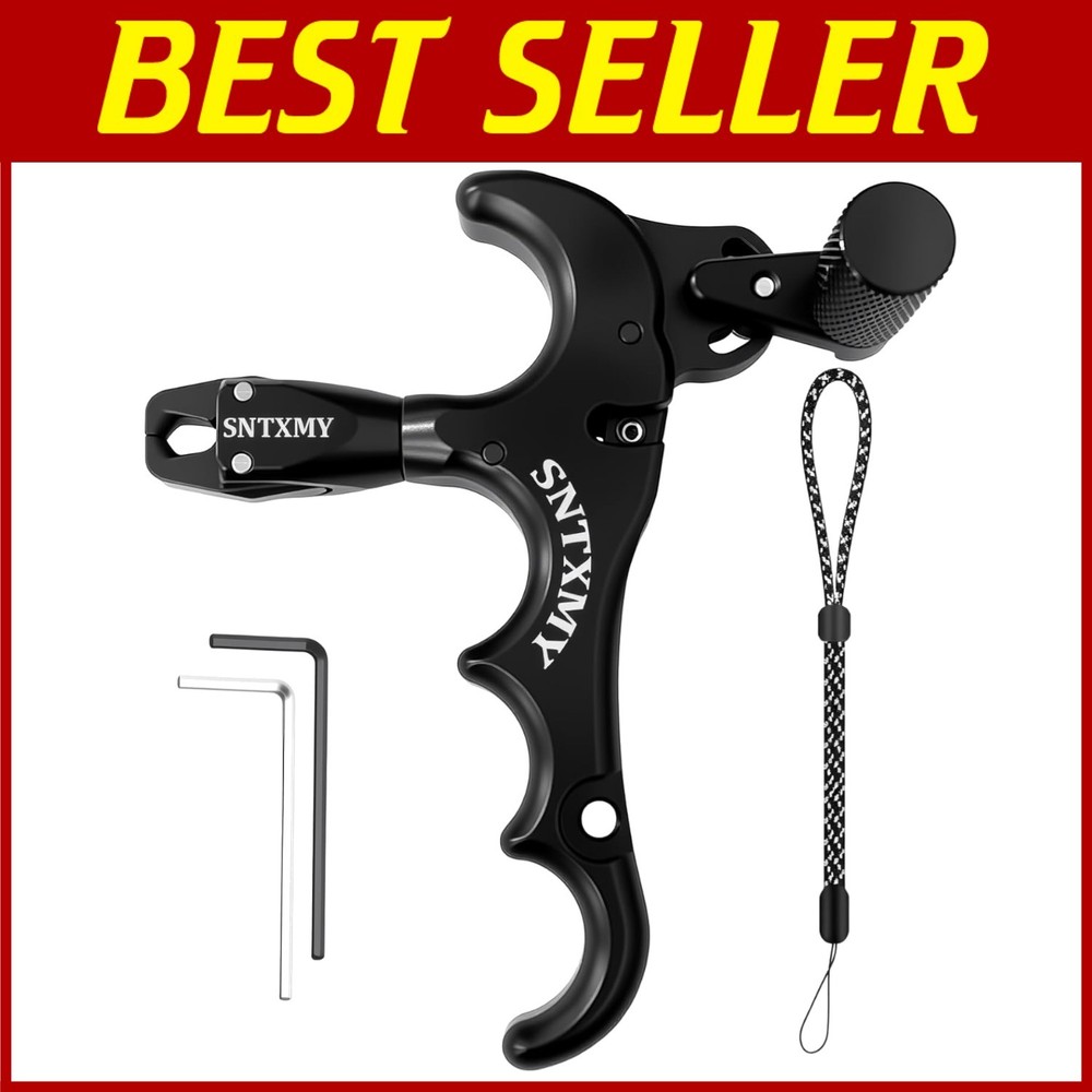 360 Rotatable Thumb Release for Compound Bows