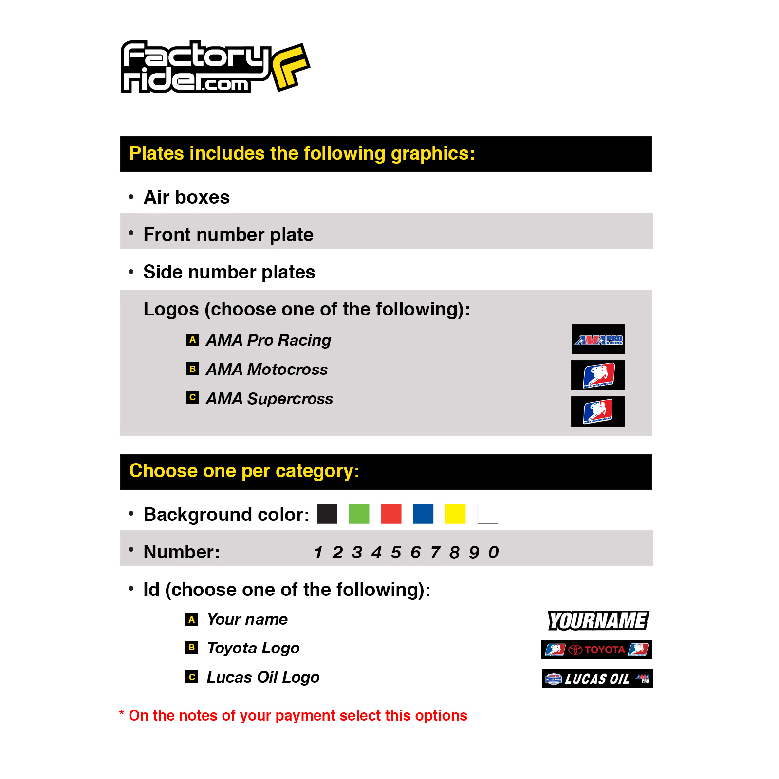 2023 Yamaha YZ 125 250 Hutten Metaal Yamaha Race Team Graphics Kit Plates[21-23]