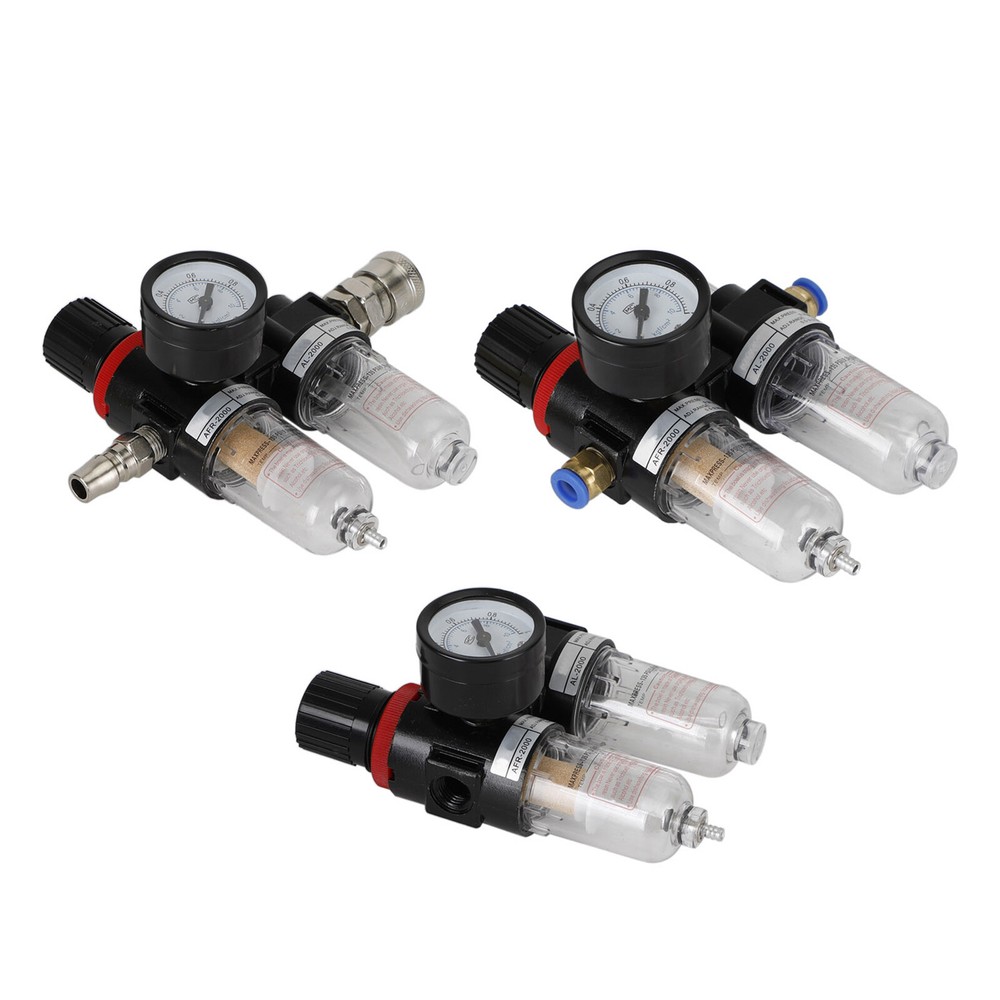 Air Compressor Filter Tool Plastic Reduce Valve Regulator Oil Water Separator UE