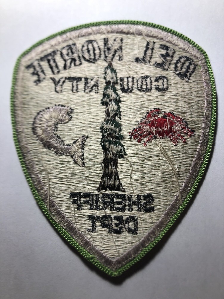 Del Norte County California Sheriff Patch