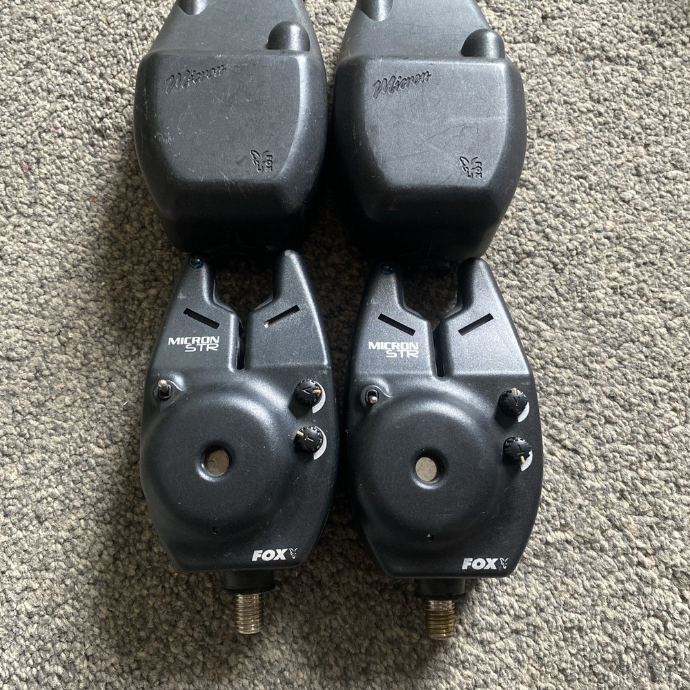 Fox Str Bite Alarms Blue Led Mint Condition