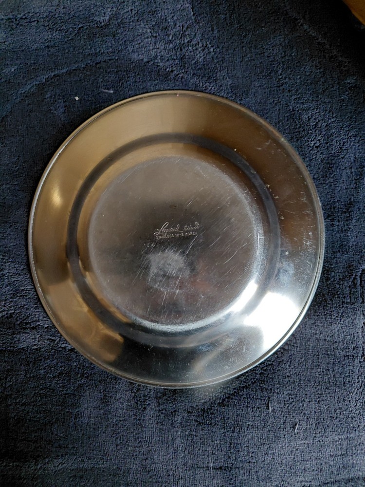 Silver Plate Etched