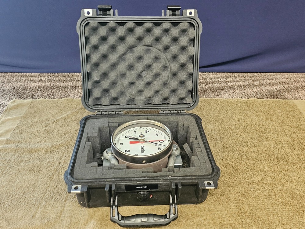 Chatillon Dynamometer Ametek Hanging Crane Scale TD5 5000 X 50 Lb