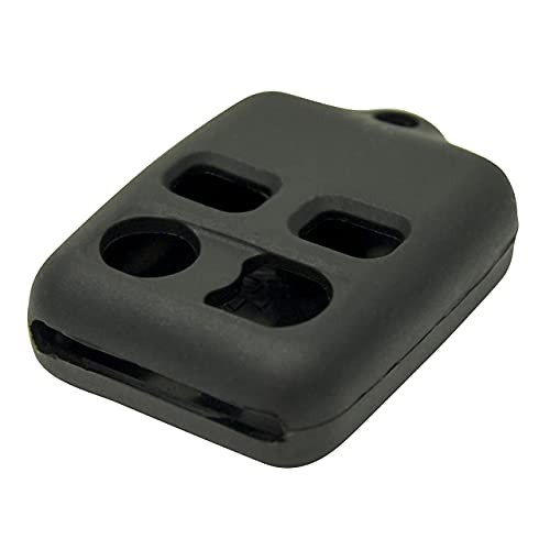 Replacement for New Silicone Cover Protective Case for 4 Button Remote Black